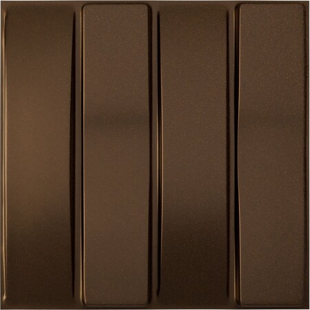 Ekena Millwork 19 5/8in. W x 19 5/8in. H Caputo EnduraWall Decorative 3D Wall Panel Covers 2.67 Sq. Ft. WP20X20CACAB